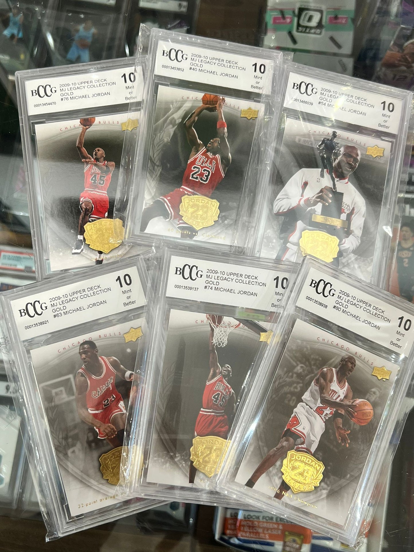 Michael Jordan “You-Pick” Graded 10 card mystery pack 88.00/ Card Single