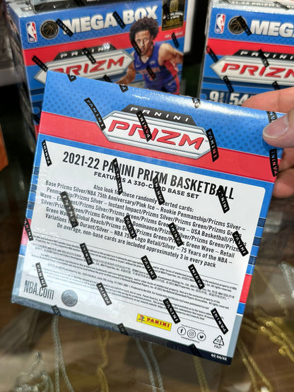 2021-22 Prizm basketball mega box